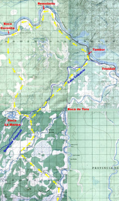 Mapa de la Ruta