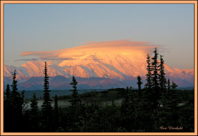 Alpenglow on Denali