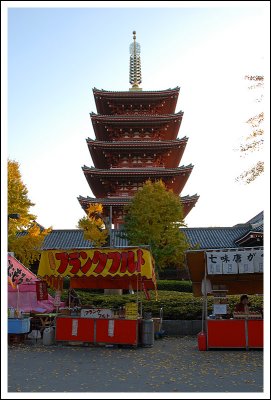 Five Storied Pagoda (Sensoji Temple)