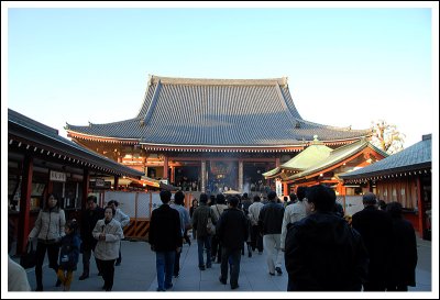 Sensoji Temple main building