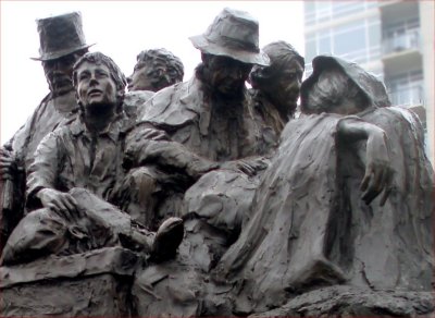 Famine memorial at Penns Landing in Philadelphia.jpg