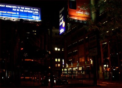 Tribeca at night