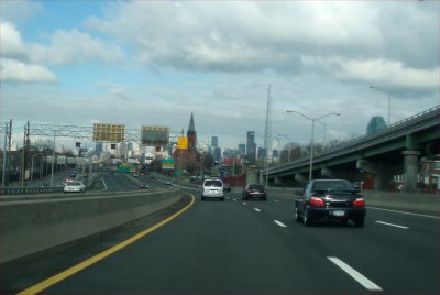 Approaching Manhattan