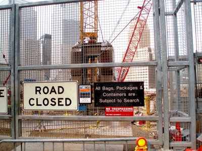 Rebuilding at ground zero