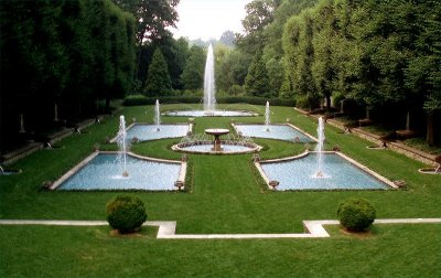 Italian water gardens