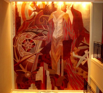 Mural at Ground Zero Marriott