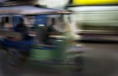 stretched tuk-tuk