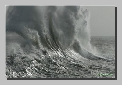 Storm at Lomener (Morbihan)