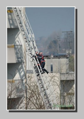 Firemen training