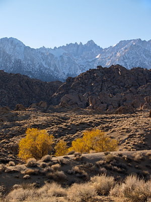 Mt. Whitney from Alabama Hills