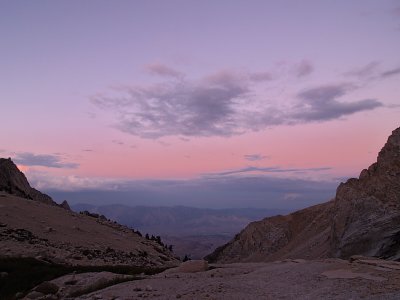 Owens Valley after Sunset