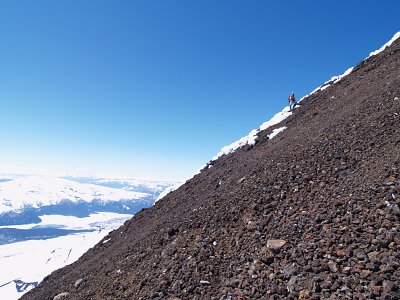 Close to the summit