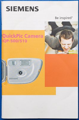 Siemens QuickPic Camera IQP-500/510 Manual