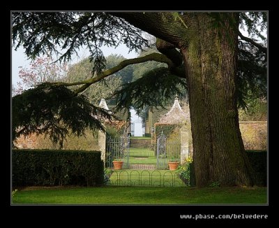 Cedar Lawn Vista to the Stilt Garden, Hidcote Manor