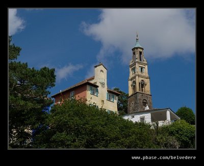 Bell Tower from the Quayside, Portmeirion 2007