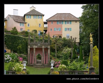 View from the Piazza, Portmeirion 2007