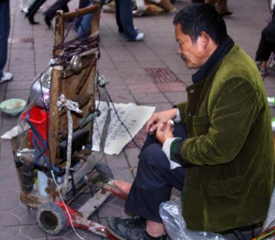 Percussionist - Shi Da Street - Xi'an