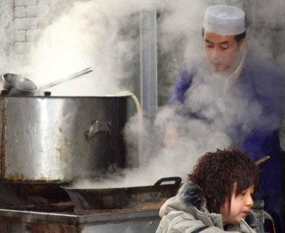 Noodle Cook - Muslim Street