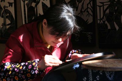 Wood artist - Li Jiang