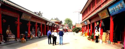 Approach to the inner temple