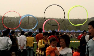 Olympic Ring Kites