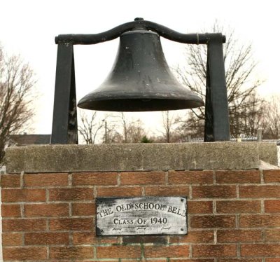 School bell from original school.