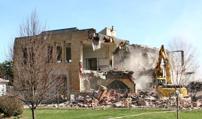 Demolition of the schools