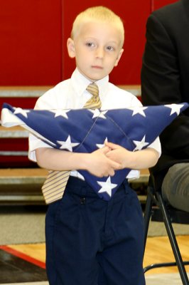 Dietrich Family Flag Presentation