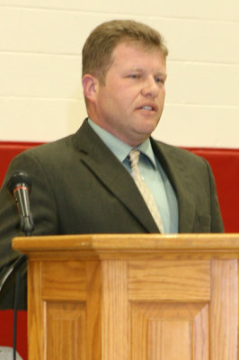 Board President Duane Coldiron