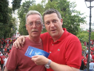 Ant & his Dad got tickets