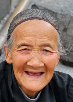 Guilin I bought 2 eggs off this peasant - she said she was 100 years old.