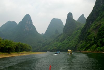Guilin - Li River cruise to Yangshuo