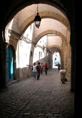 Souk entrance, Tunis, Tunesia