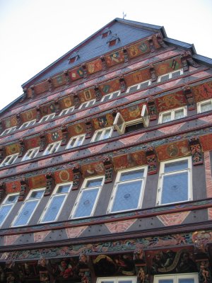 Hildesheim Knochenhaueramtshaus detalliert