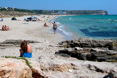 Menorca beach (warning -Nudity)