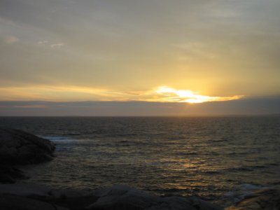 Peggy's Cove sunset