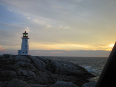 Peggy's Cove sunset