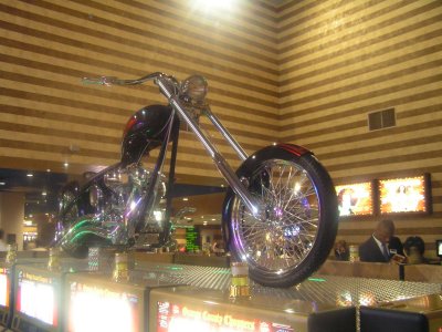 Kris Angel(Mindfreak)'s customized Harley