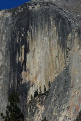 Face on the Face of Half Dome