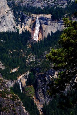 Waterfalls from Glacier Point