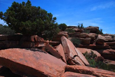 Huge Slabs of Broken Rock