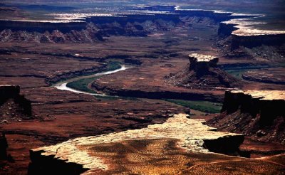 Winding River in the Valley