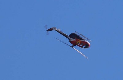 Red Bull Helicopter Flies Upside Down Series #4
