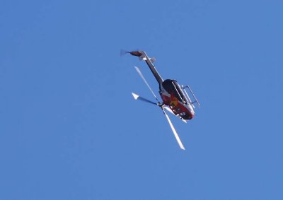 Red Bull Helicopter Flies Upside Down Series #5
