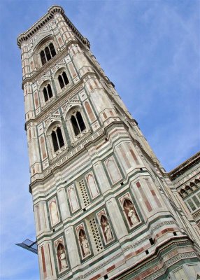 Giotto's bell tower, said to be the most beautiful in the world