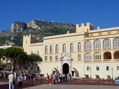The palace in Monaco-Ville