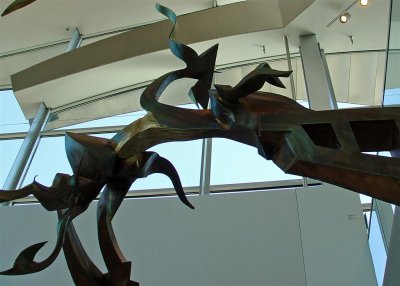 Sculpture inside the Hunter