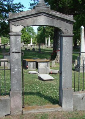 Old city cemetery in Nashville