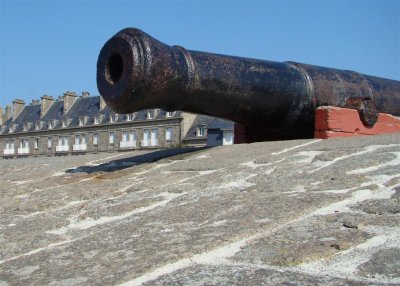 Still on guard on the ramparts of Saint-Malo