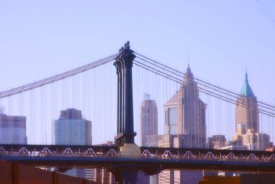 Manhattan (bridge) skyline